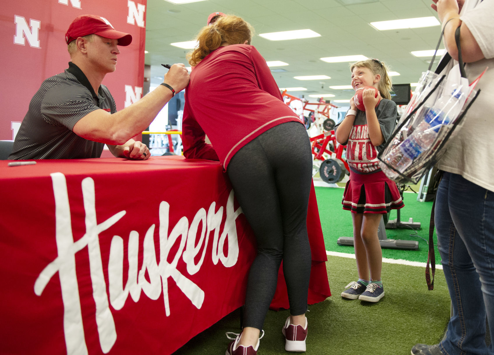 Husker fan day, 8.1
